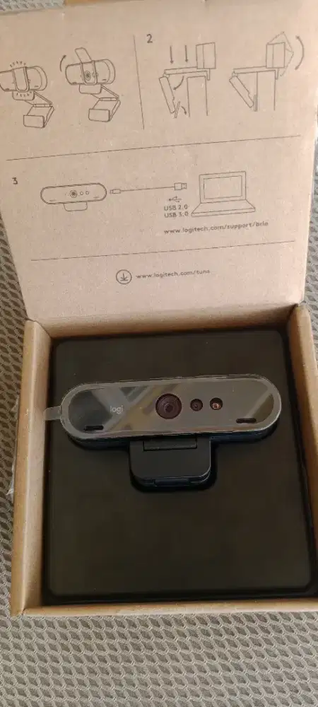 BU - Dijual Logitech BRIO 4K Webcam Original V-U0040