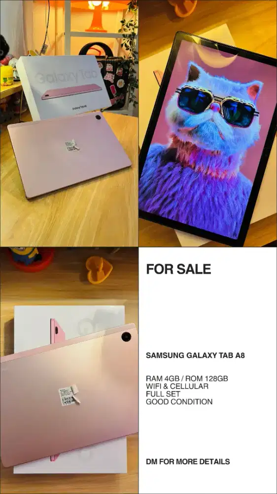 JUAL CEPET SAMSUNG GALAXY TAB A8 (4/128)