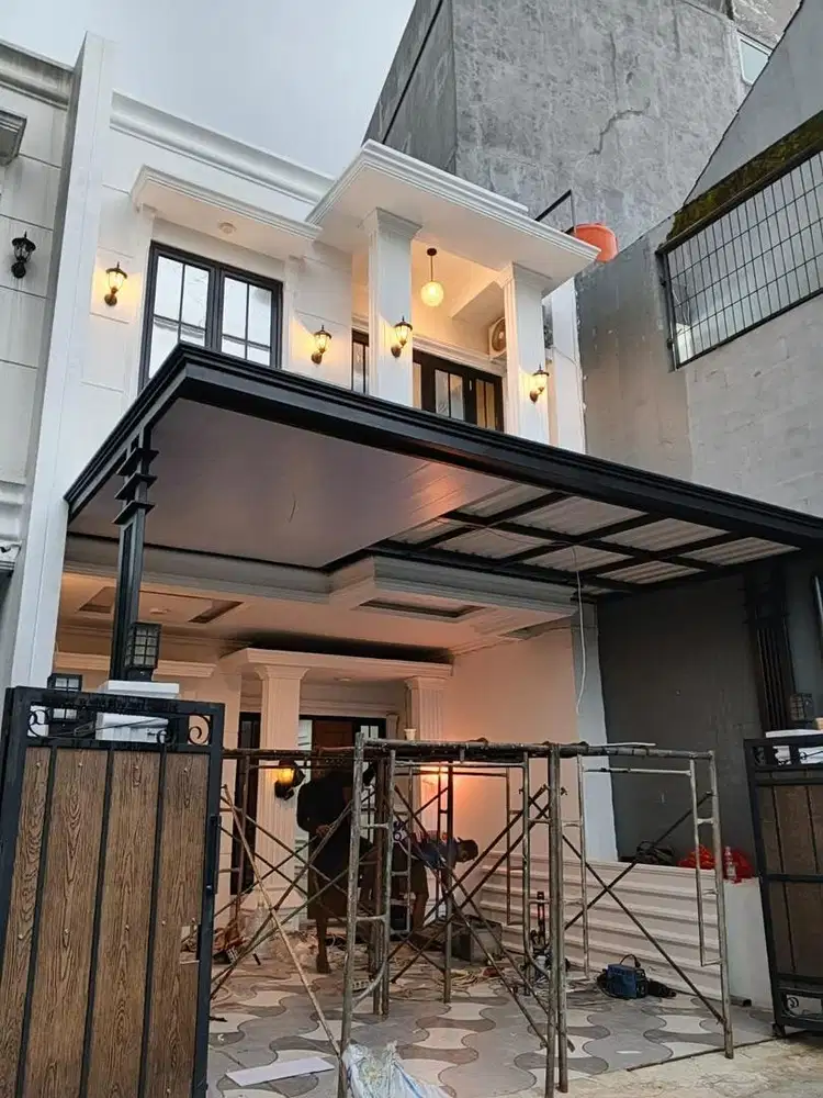 Kanopi kombinasi plapon