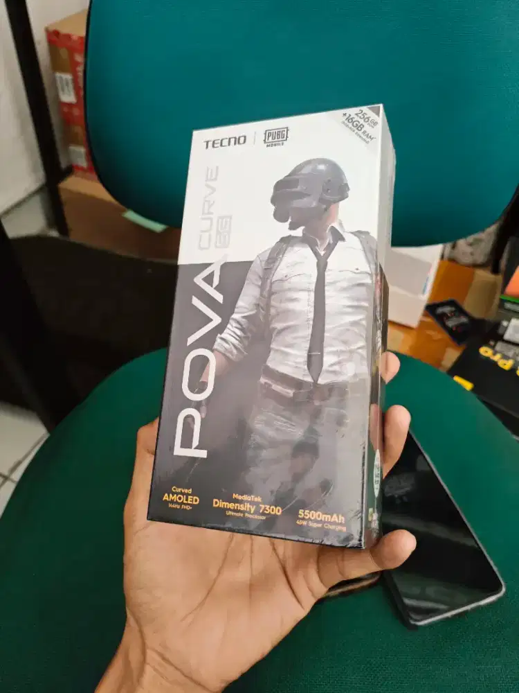 Pova curve 5G Ram 8/256gb New segel