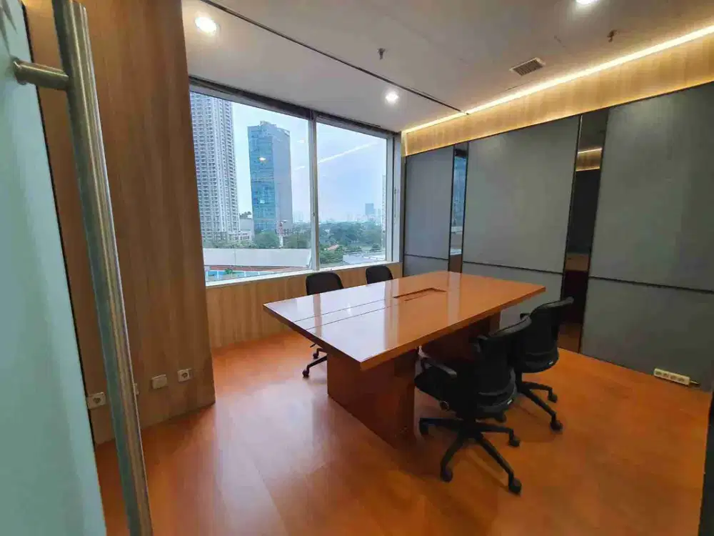 disewakan office space Menara sudirman SCBD Kebayoran baru jakarta selatan