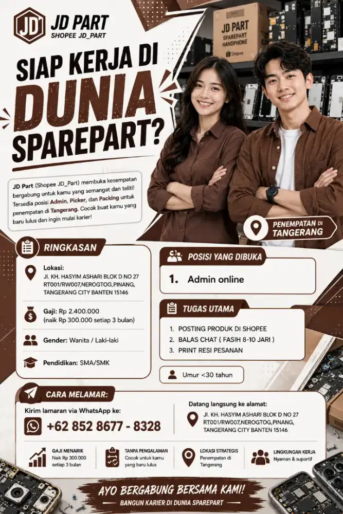 REKRUTMEN ADMIN ONLINE