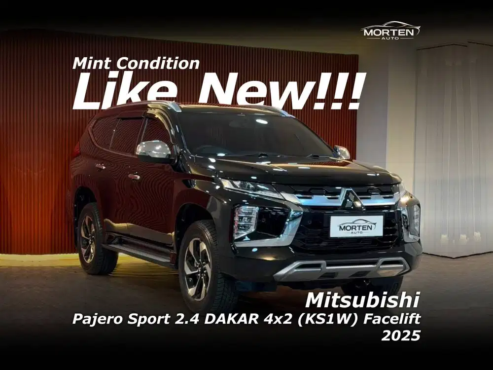 [LIKE NEW!!!] Mitsubishi Pajero Sport 2.4 DAKAR 4x2 (KS1W) FL 2025