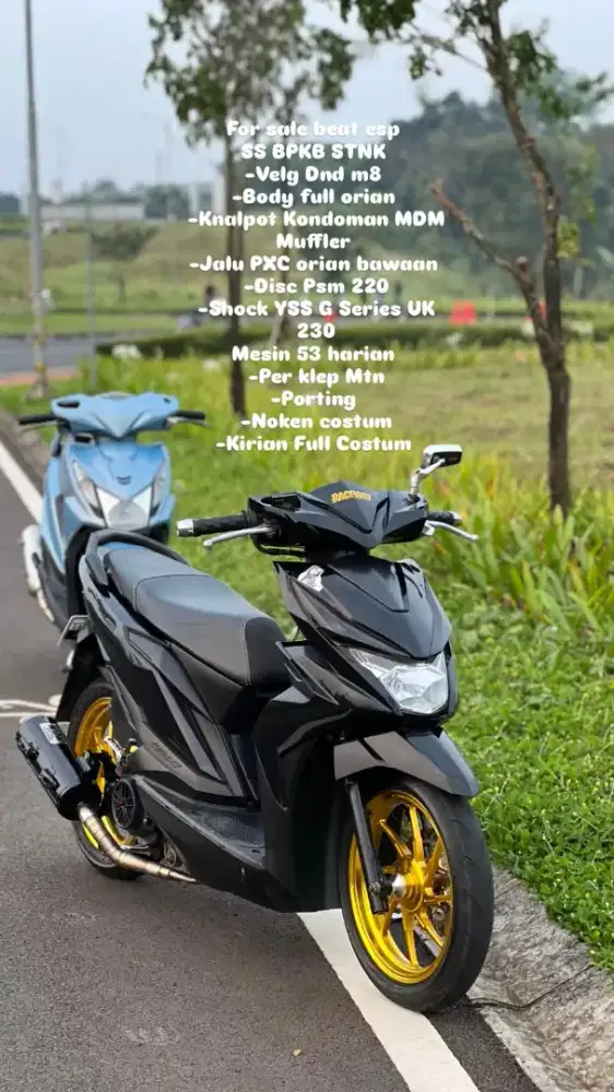 Dijual Motor Beat 2019 Motor Rawatan
