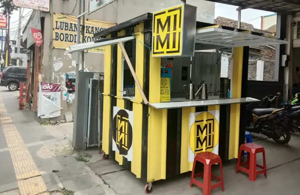 Gerobak booth cianjur | booth kontainer