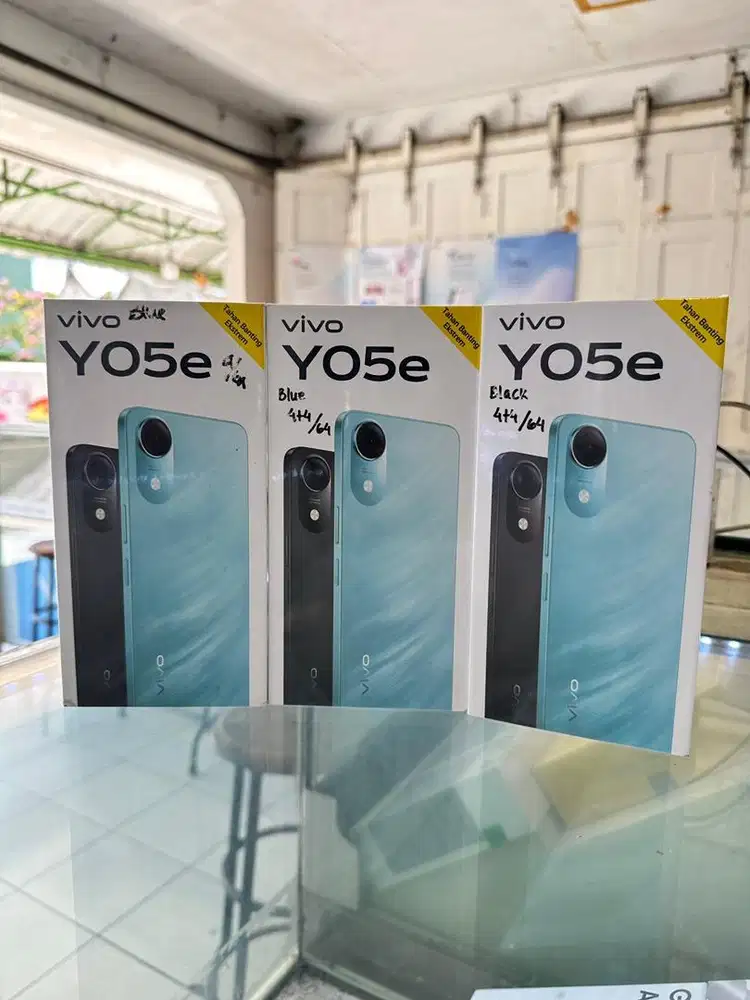 Vivo y05e 4/64gb new, bisa cicilan cukup ktp aja