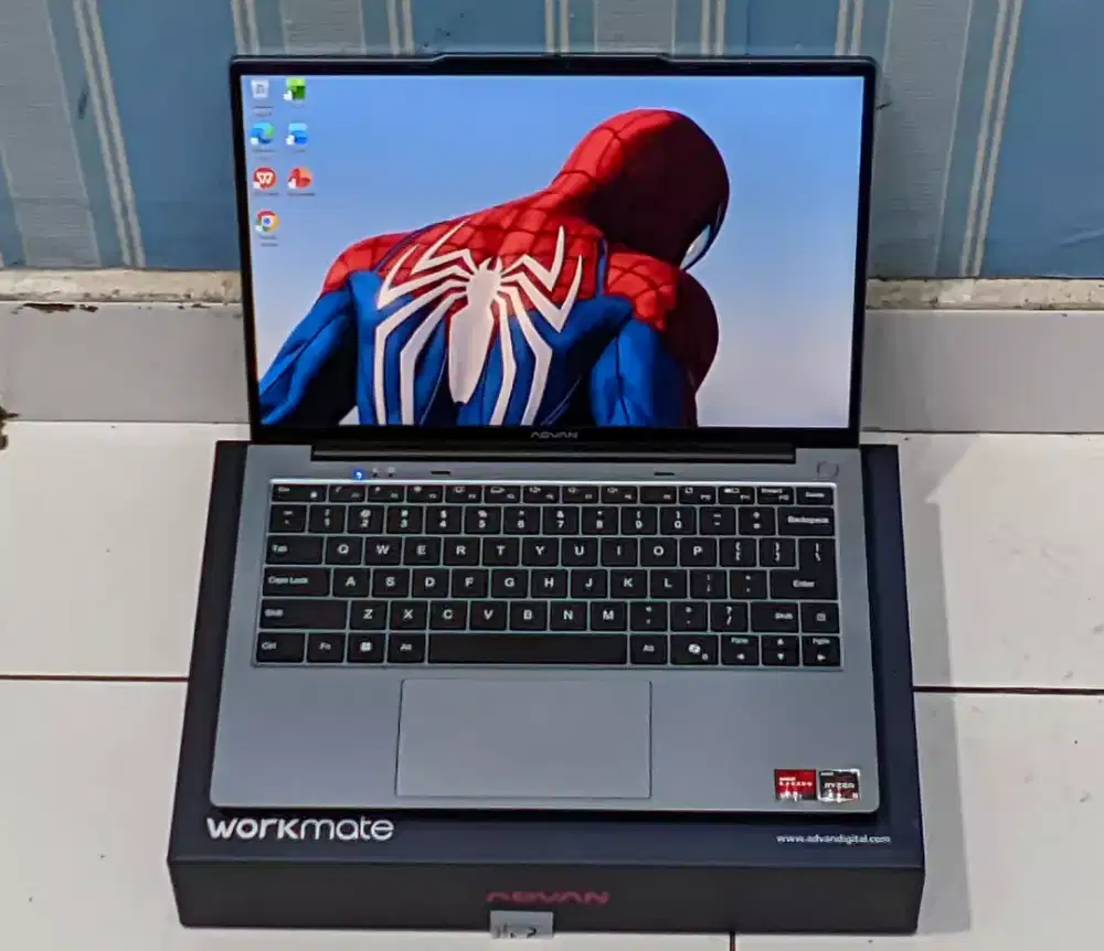 Advan Workmate series prosesor AMD Ryzen 5 3500U RAM 8GB SSD 256GB