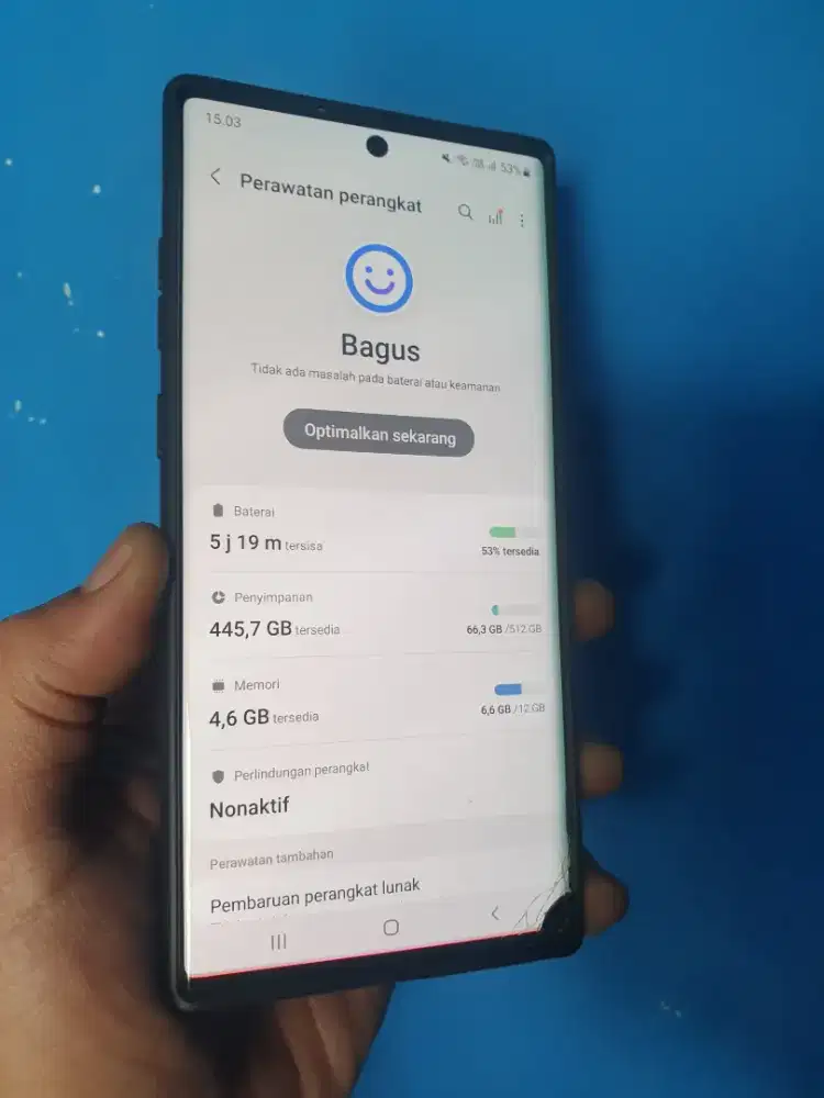 Samsung Note 10plus 12/512gb EX SEIN BACA DESKRIPSI