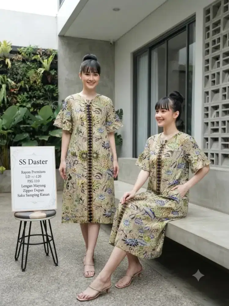 Daster terkini warna soft