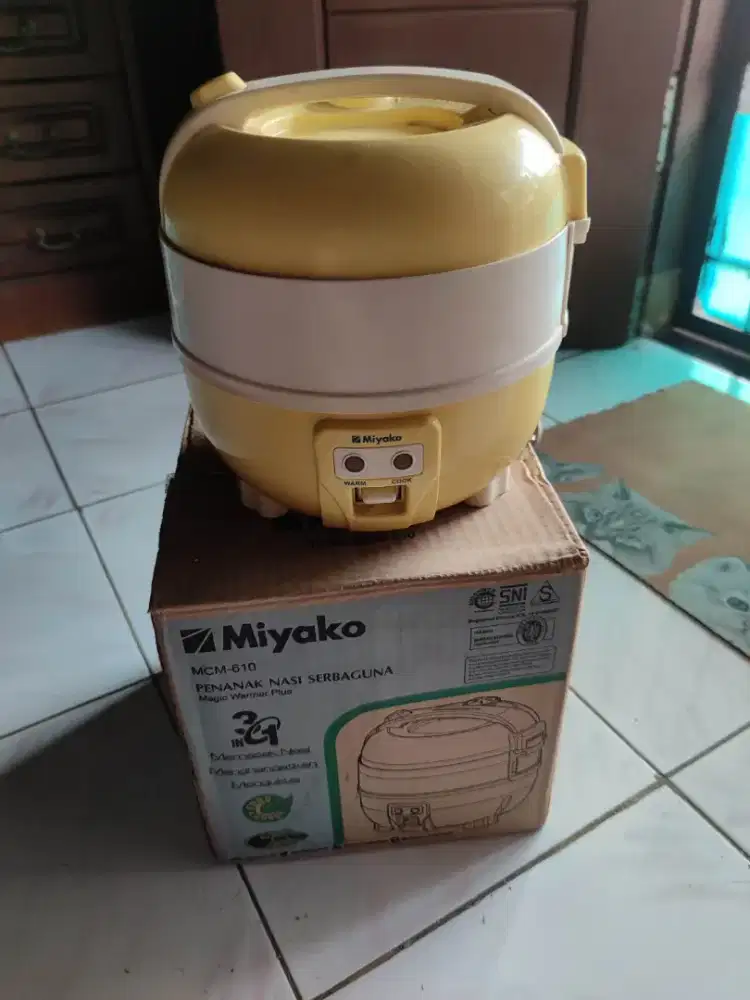 Rice Cooker Miyako 1Liter 315watt Listrik Kecil