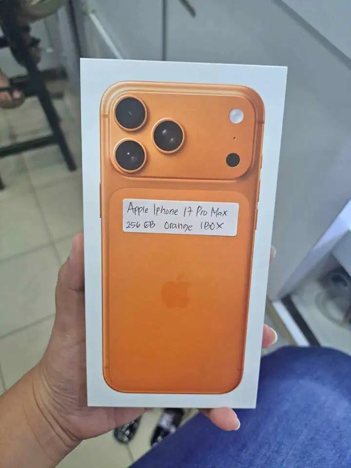 IPhone 17 Pro Max 256GB Cosmic Orange Belum Aktif Garansi IBOX