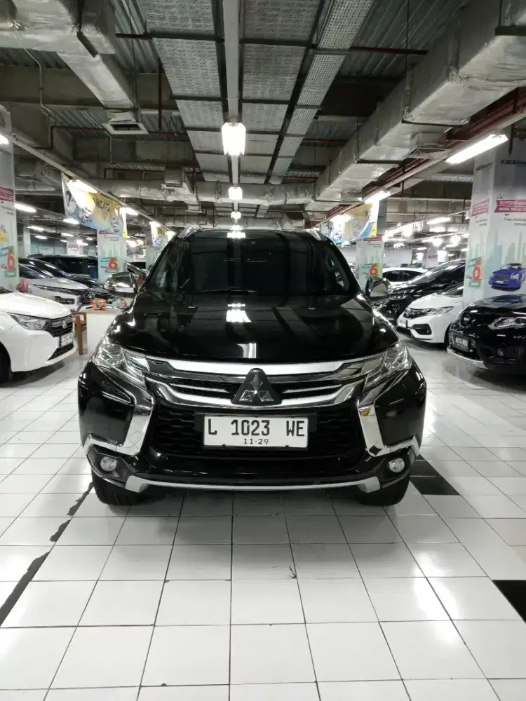 MITSUBISHI PAJERO DAKAR SOLAR AT 2016 HITAM MIKA