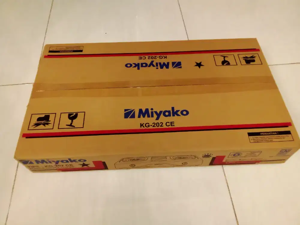 Kompor 2 tungku Miyako baru