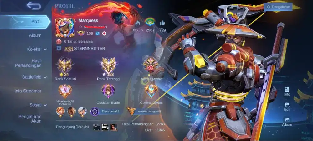JUAL AKUN MOBILE LEGEND