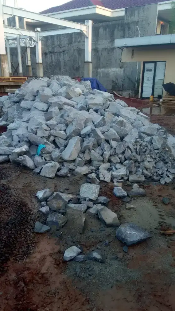 Abu batu pasir pasang batu belah sirdam sirtu gunung