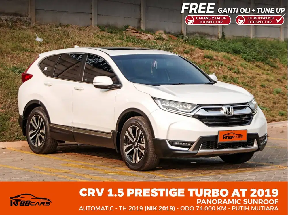 Garansi HONDA CRV TURBO PRESTIGE AT