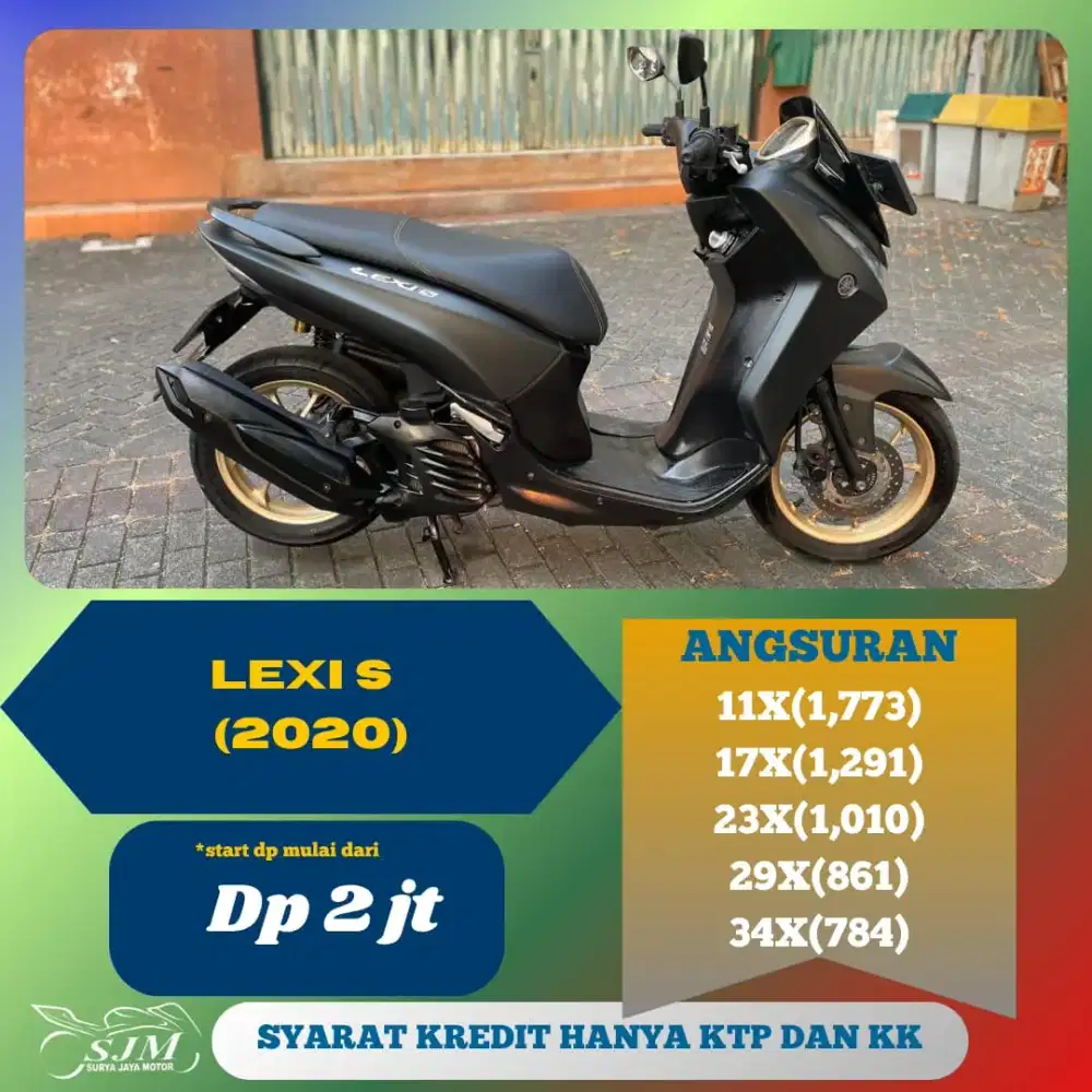 YAMAHA LEXI S 2020 PROMO DP 2JT