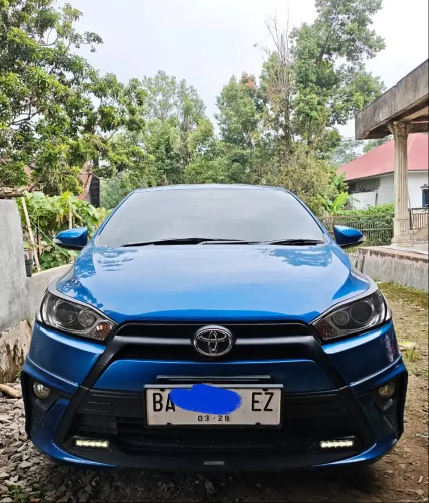 Dijual Murah Yaris TRD Sportivo Biru Langka Odo Rendah Jarang Dapakai