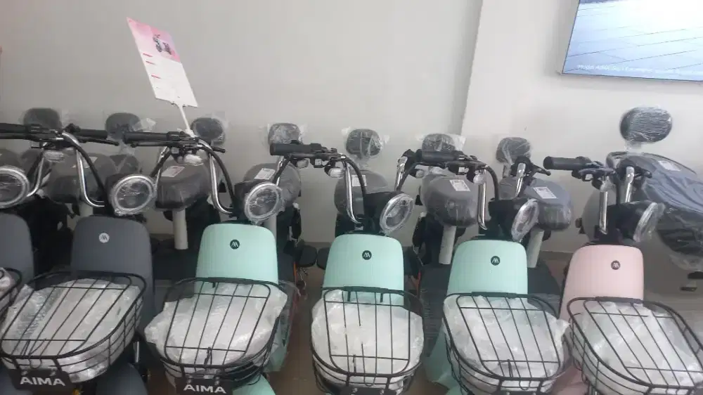 Ready sepeda listrik AIMA BEAR