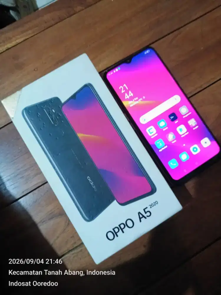 oppo a5 2020 4/128 mulus nominus normal fungsional fullset
