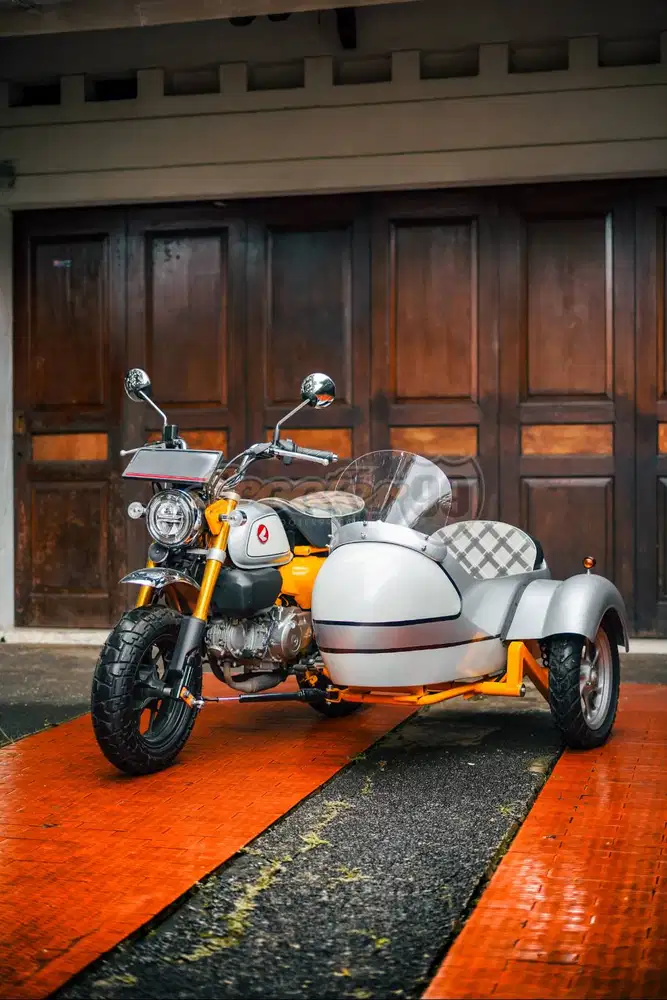 Honda Monkey 125 Custom Sidecar – Motor Unik, Langka & Pusat Perhatian
