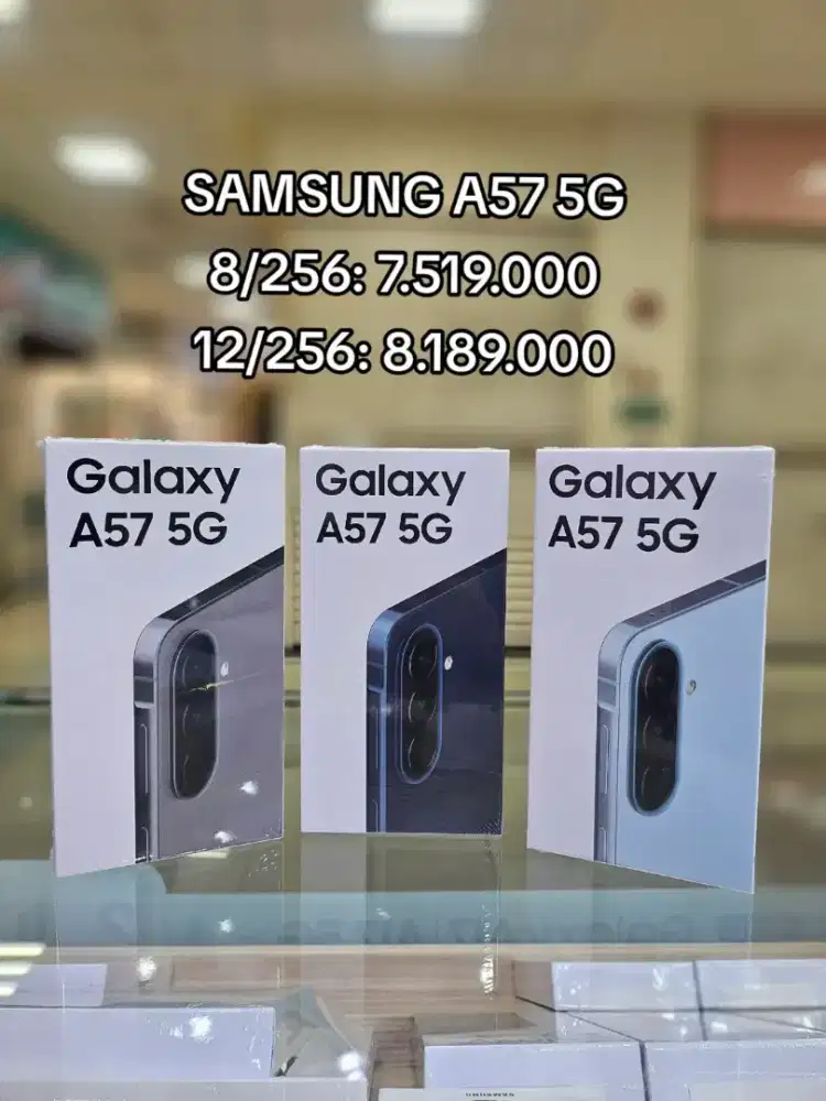 SAMSUNG A57 5G HARGA PROMO 7 JUTAAN FREE ADAPTER 25W BISA KREDIT