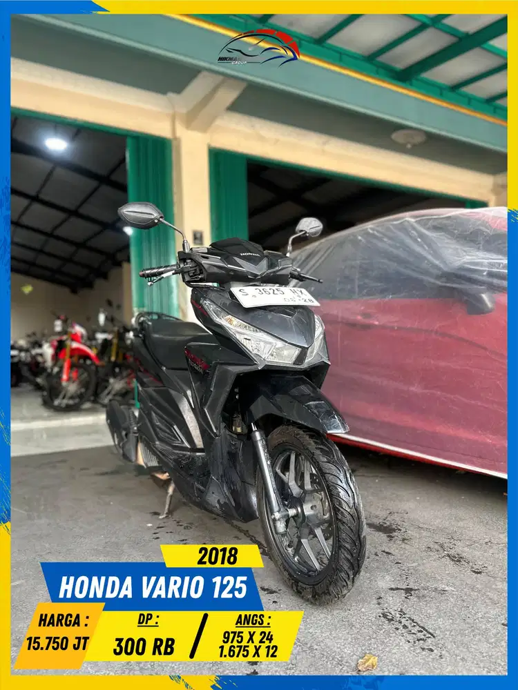 HONDA VARIO 125 2018 MESIN AMAN POLL MASZEHH HIKMAH MOTOR KEPUH