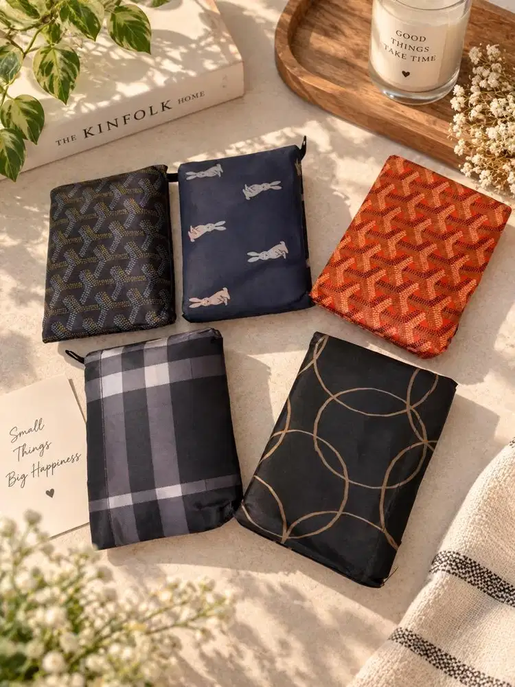 Shopping bag tas belanja polyester souvenir wedding