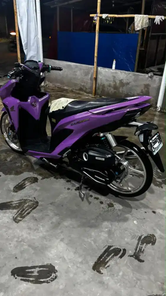 Dijual motor kesayangan murah full modif