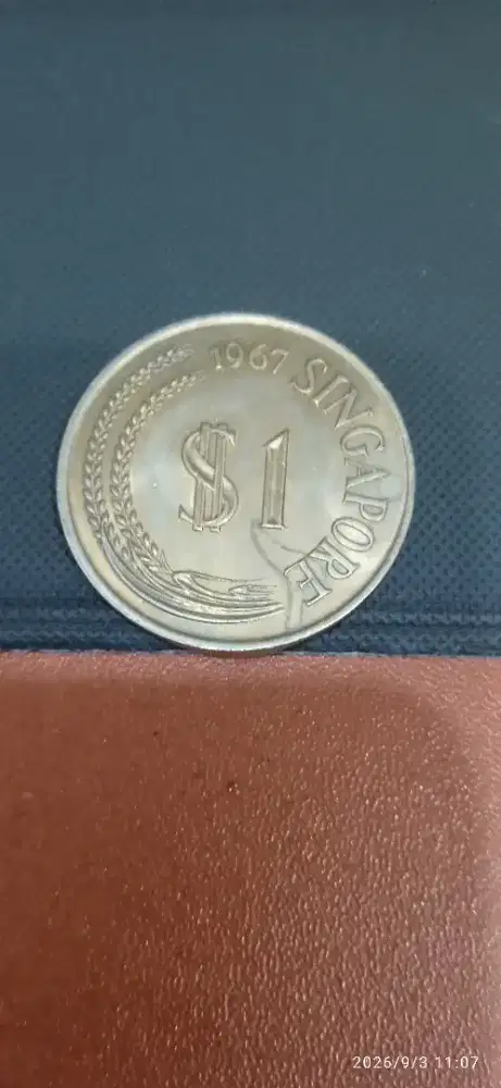 Koin Singapore tahun 1967
