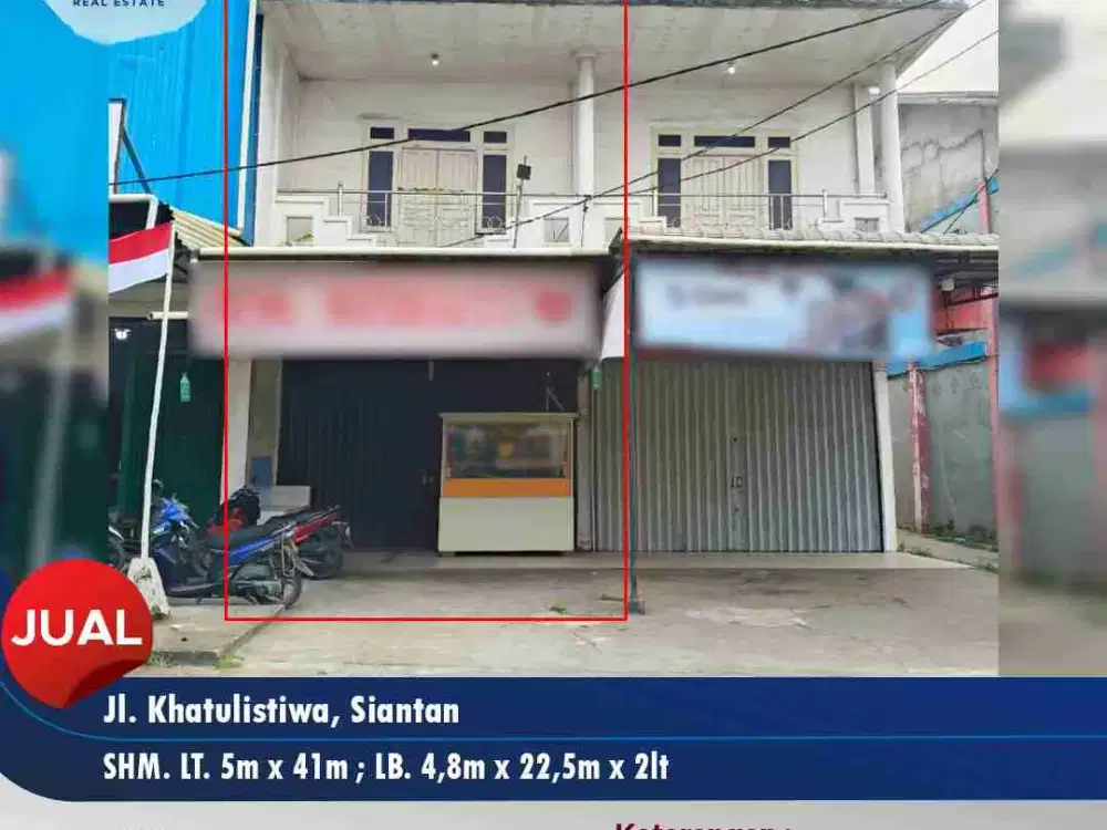 Ruko siap usaha