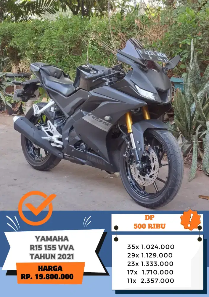 Dp 500 Ribu!! YAMAHA R15 VVA TAHUN 2021