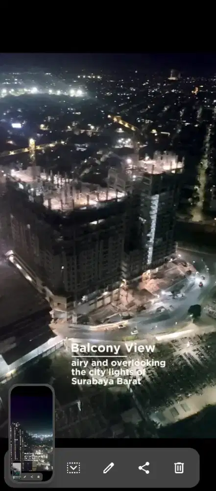 Apartemen Orchard Mansion Studio atas Mall terbesar di surabaya