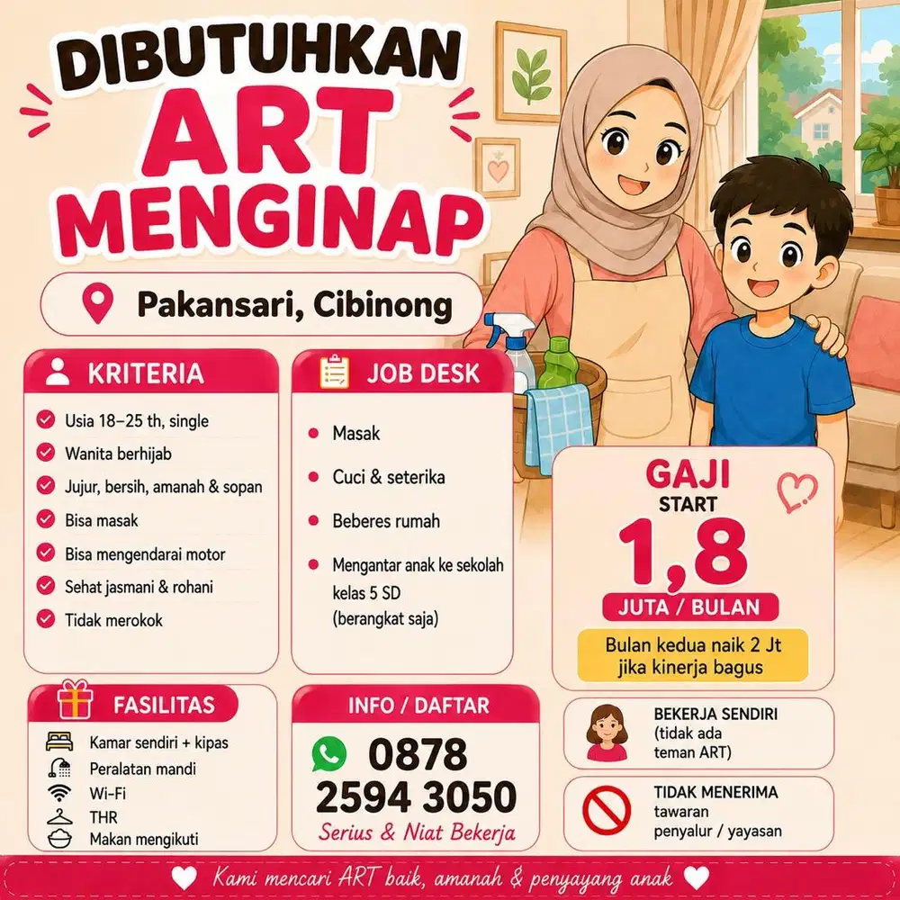 ART di Cibinong Kabupaten Bogor
