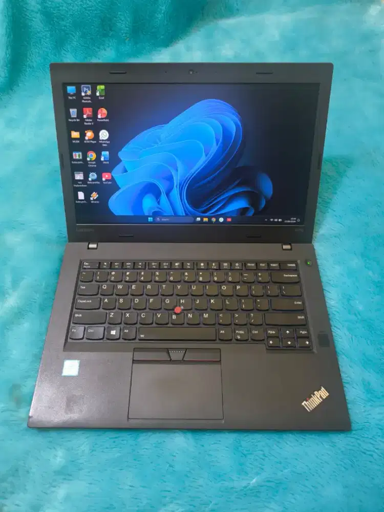 dijual laptop lenovo thinkpad t470 slim,kencang.core i5 gen 7,ram 8 gb