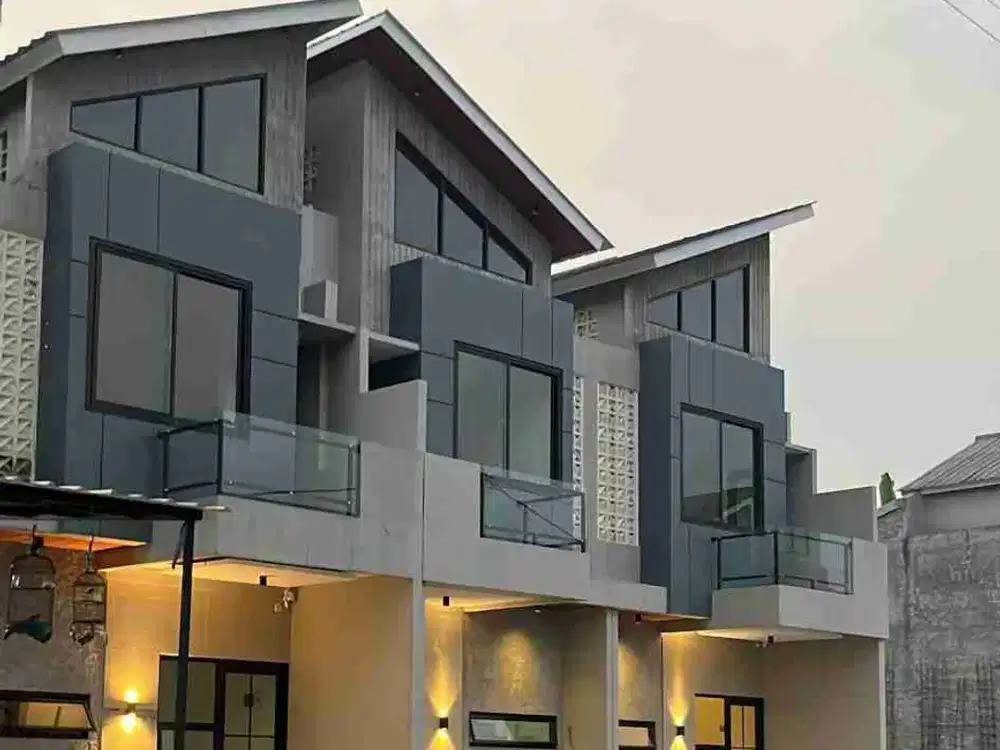 Rumah baru cantik dalam cluster di Cinangka Depok