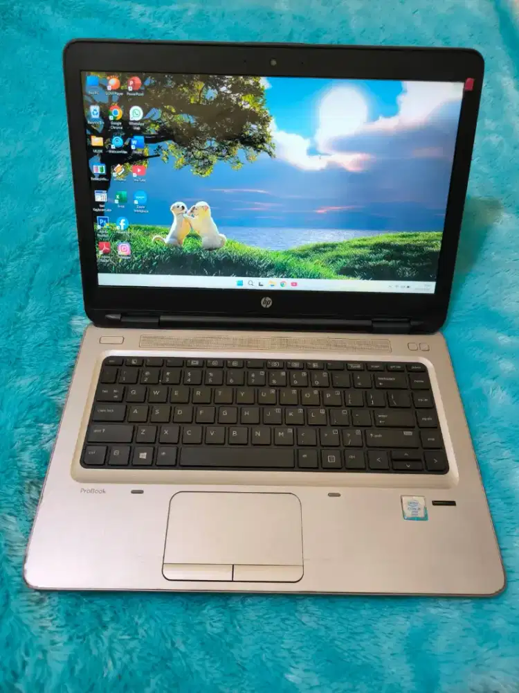 dijual laptop hp probook 640 g2 super kenceng.core i5 gen 6,ram 8 gb