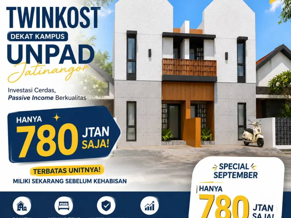 RuKost 2 Lantai Termurah dekat UNPAD