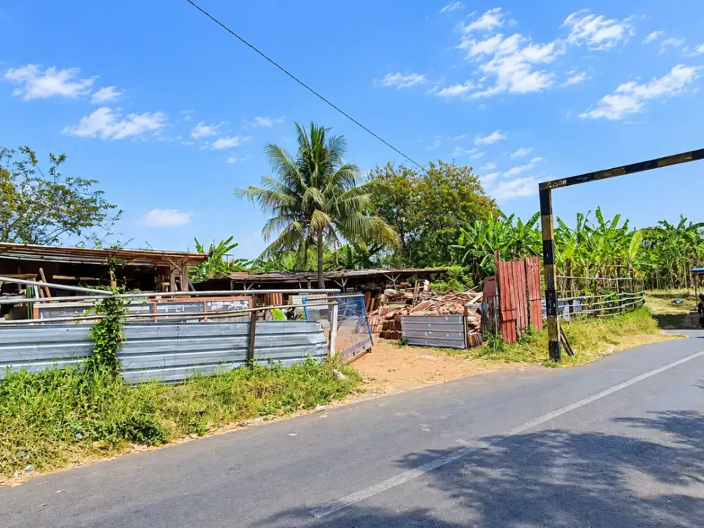 Dijual Tanah Luas Dengan View Gunung Slamet, Kereta Api Dan Hamparan Sawah