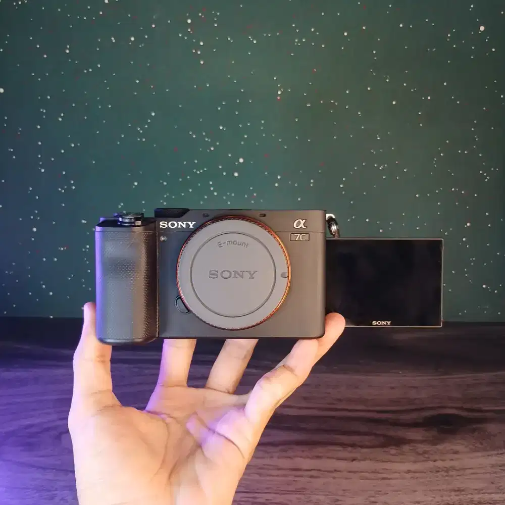 !!BEST SELLER!! SONY A7C BLACK GOOD CONDITION FULLSETBOX