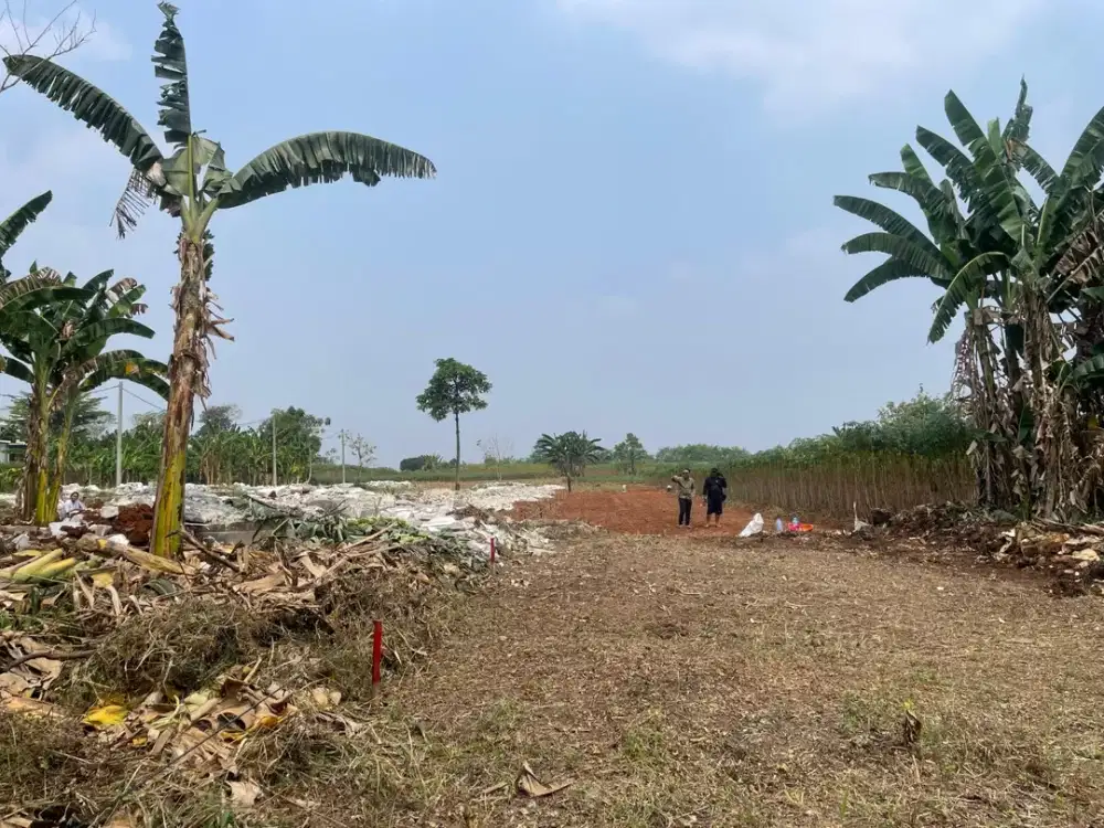 Tanah Citayam Dalam Perumahan - SHM 100Jtan - Fasum Jalan Row 11 Meter - 10 Menit RS Citama