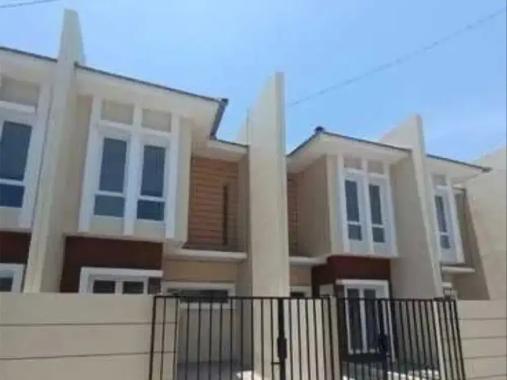Rumah Baru Siap Huni Regency One Pogot Row Jalan 2 Mobil Longgar One Gate System Bebas Banjir