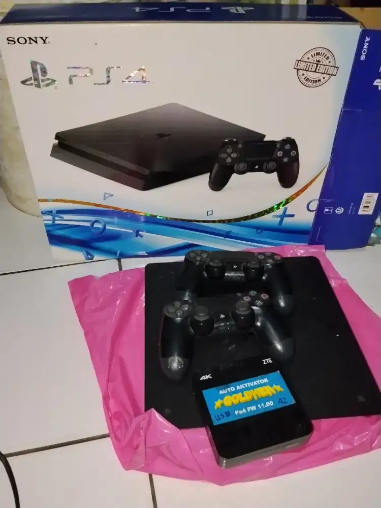 Jual ps 4 slim 500 GB