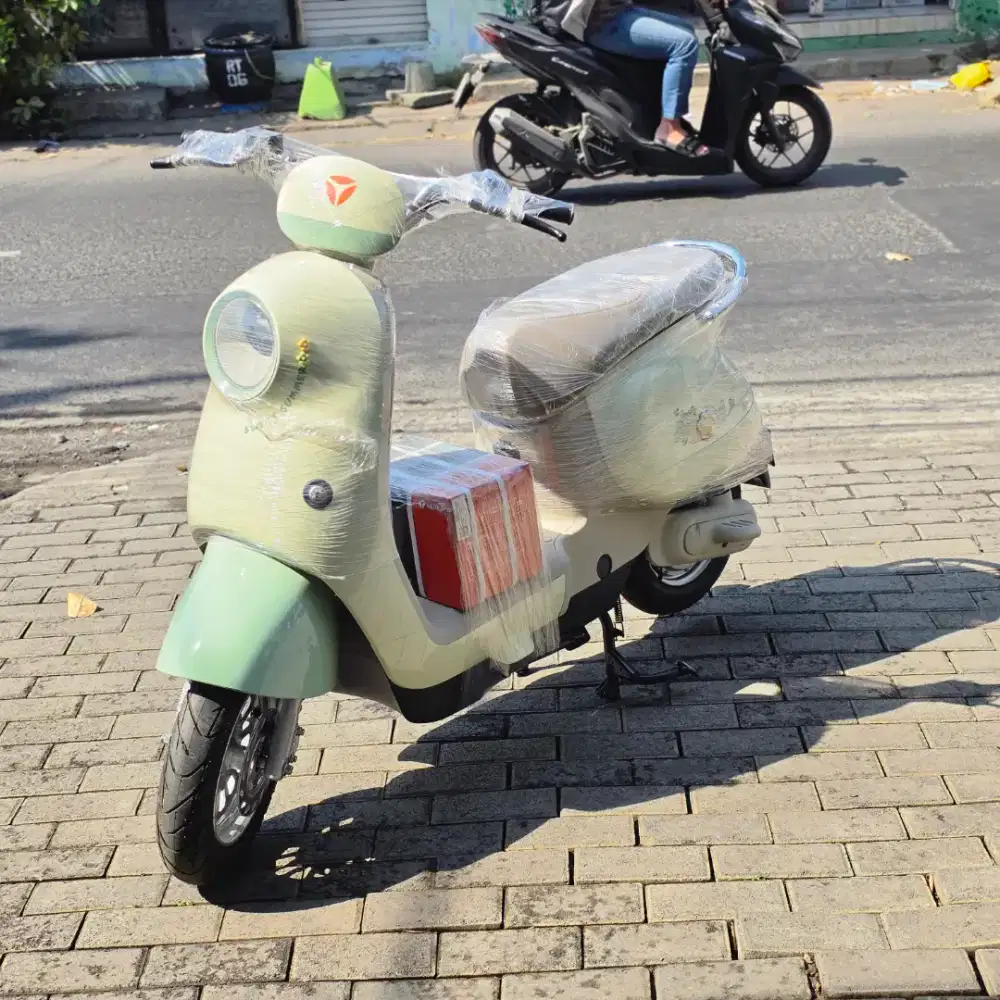 Promo sepeda listrik yadea yuanqi cod gratis ongkir, kredit tanparibet