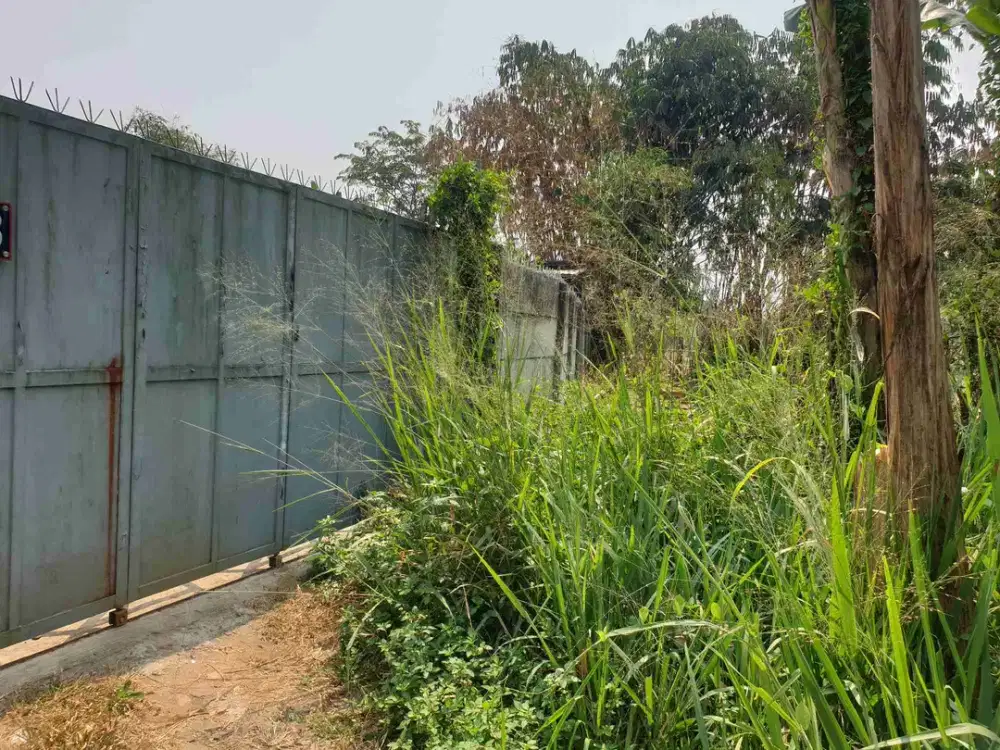 Jual cepat gudang produksi ex baja ringan lokasi di babat Tangerang dekat dari toll dan stasiun akses countainer