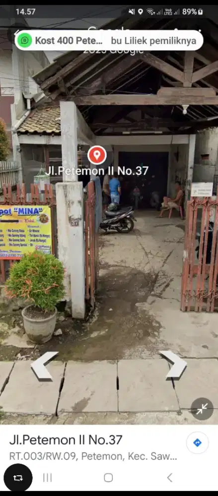 Disewakan rumah kos petemon, harga terjangkau. LANGSUNG PEMILIK
