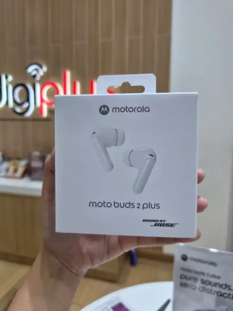 Moto Buds 2 Plus | Premium Sound by BOSE Audio Tuning
