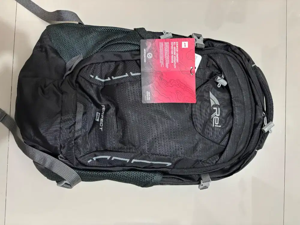 TAS REI 25L – BLACK | KONDISI BARU