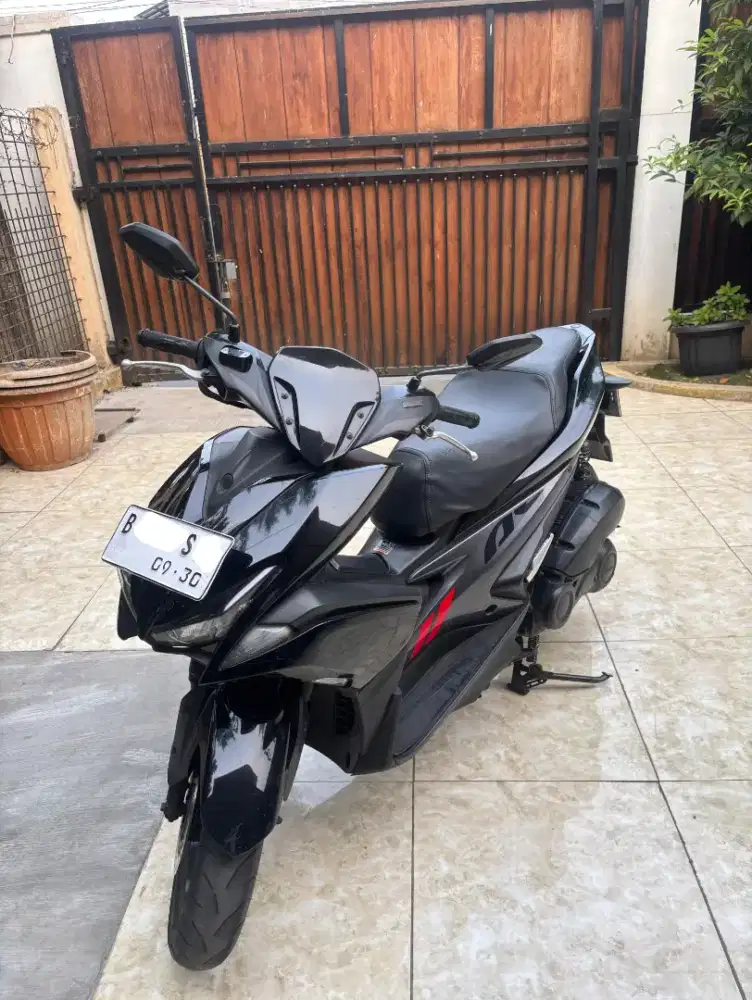 [DIJUAL] Yamaha Aerox 2019 Black — Pajak Panjang, Siap Pakai!
