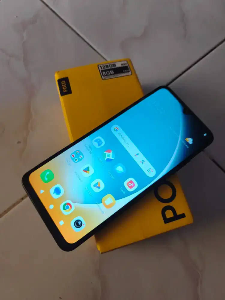Poco c71 ram 4/64 gb  lengkap mesin mulus mesin segel